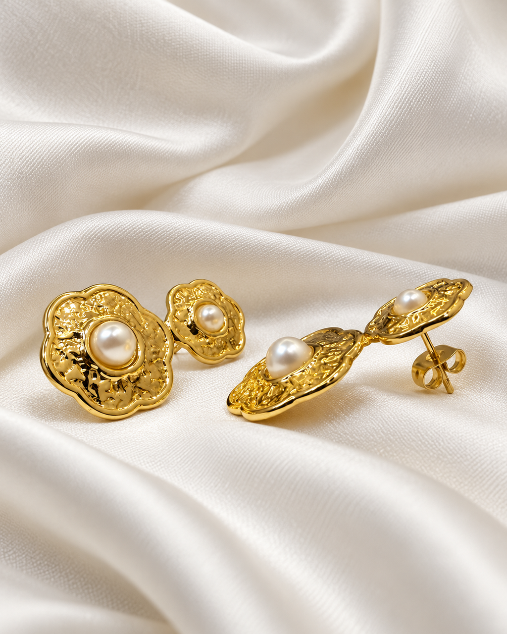Anti-Tarnish Bloom Earrings