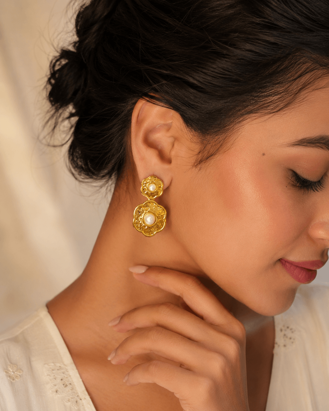 Anti-Tarnish Bloom Earrings