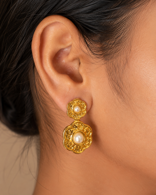 Anti-Tarnish Bloom Earrings