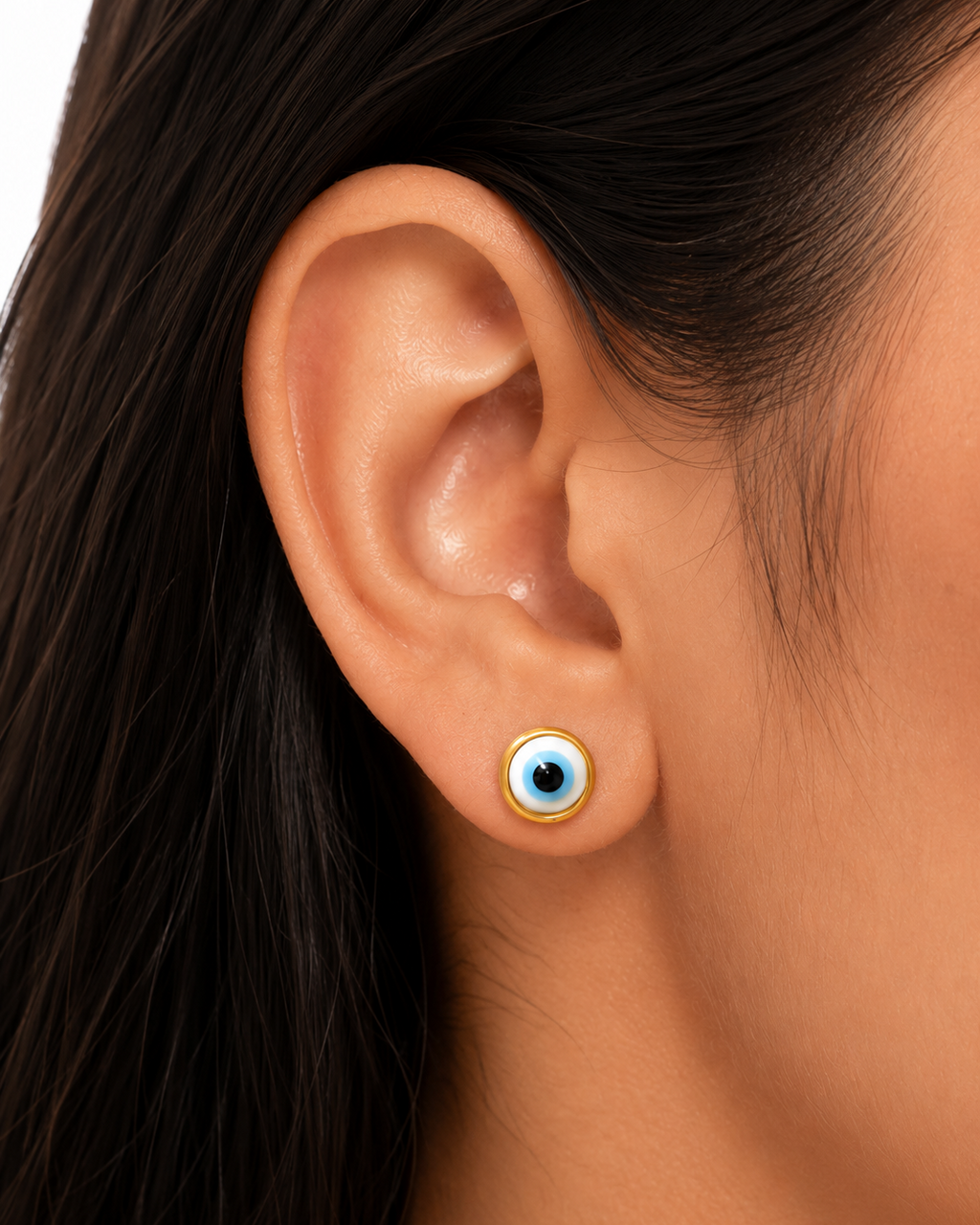 Everyday Evil Eye Studs