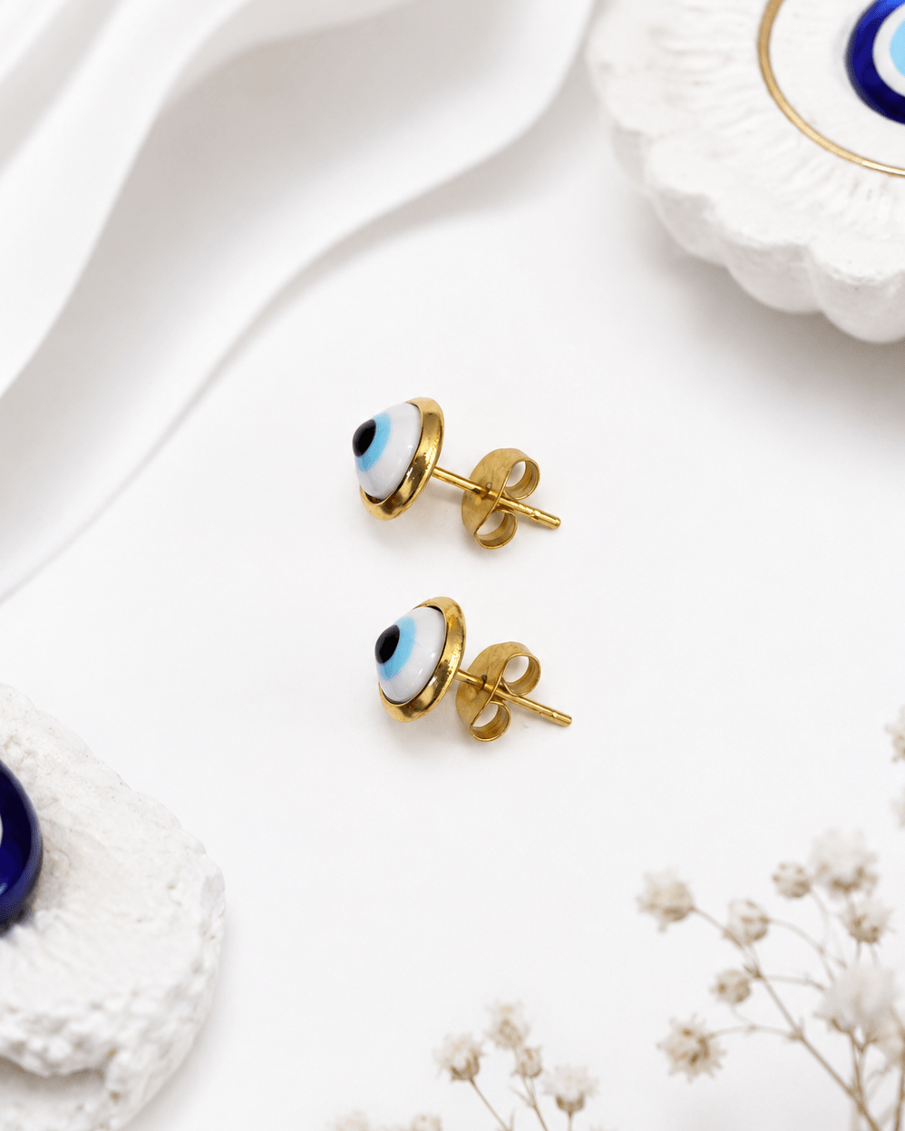 Everyday Evil Eye Studs