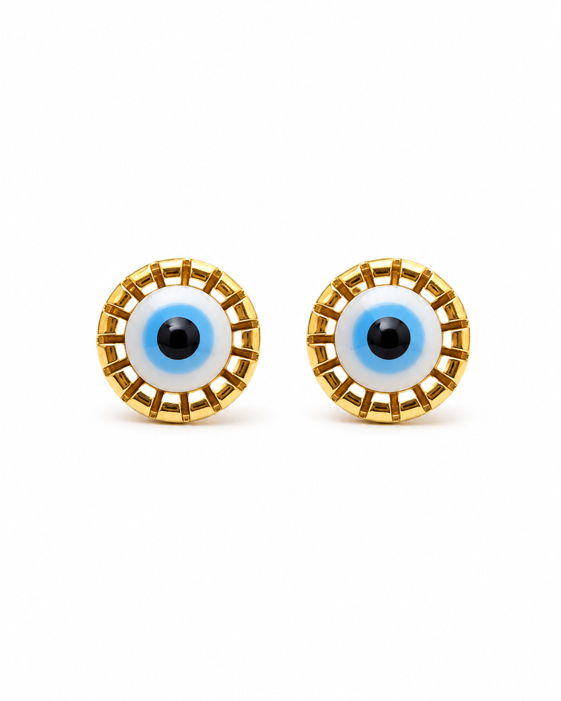 Everyday Evil Eye Studs