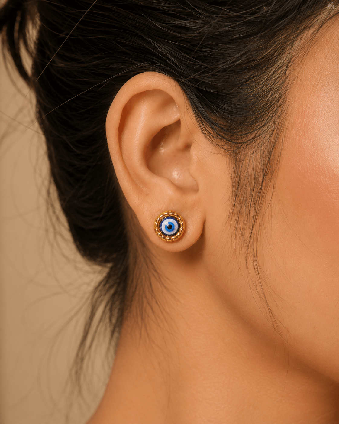 Everyday Evil Eye Studs