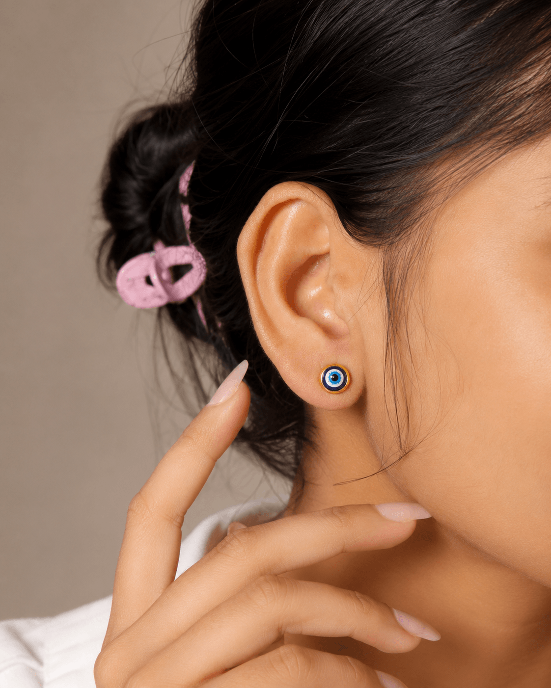 Mini Evil Eye Studs