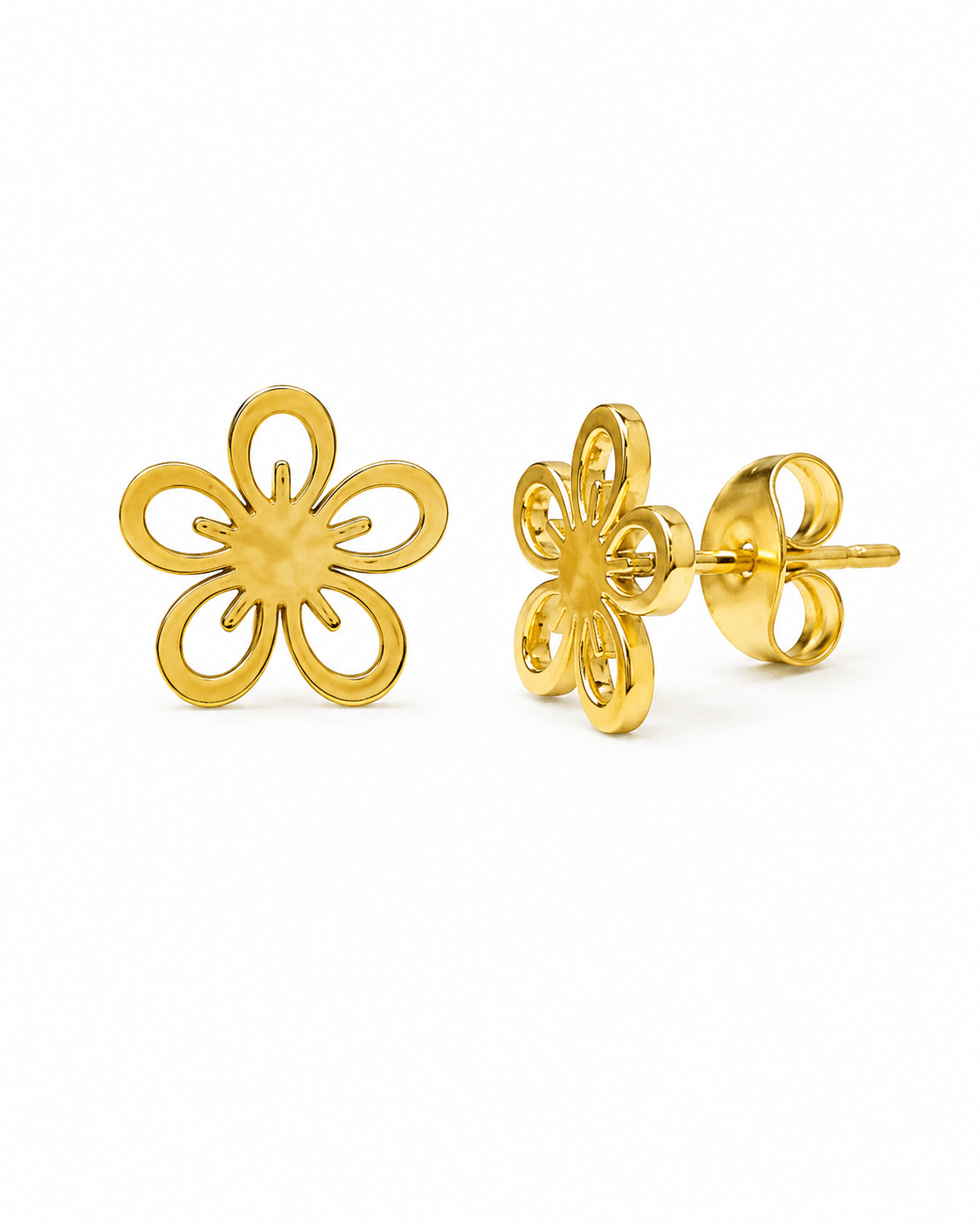 Everyday Golden Bloom Studs