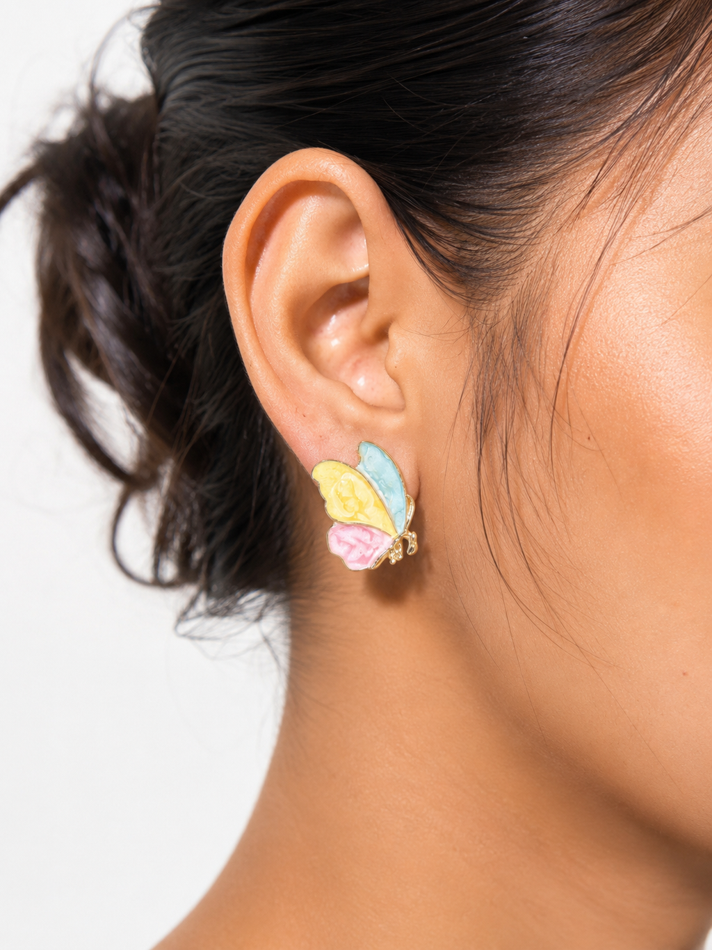 Pastel Flutter Studs