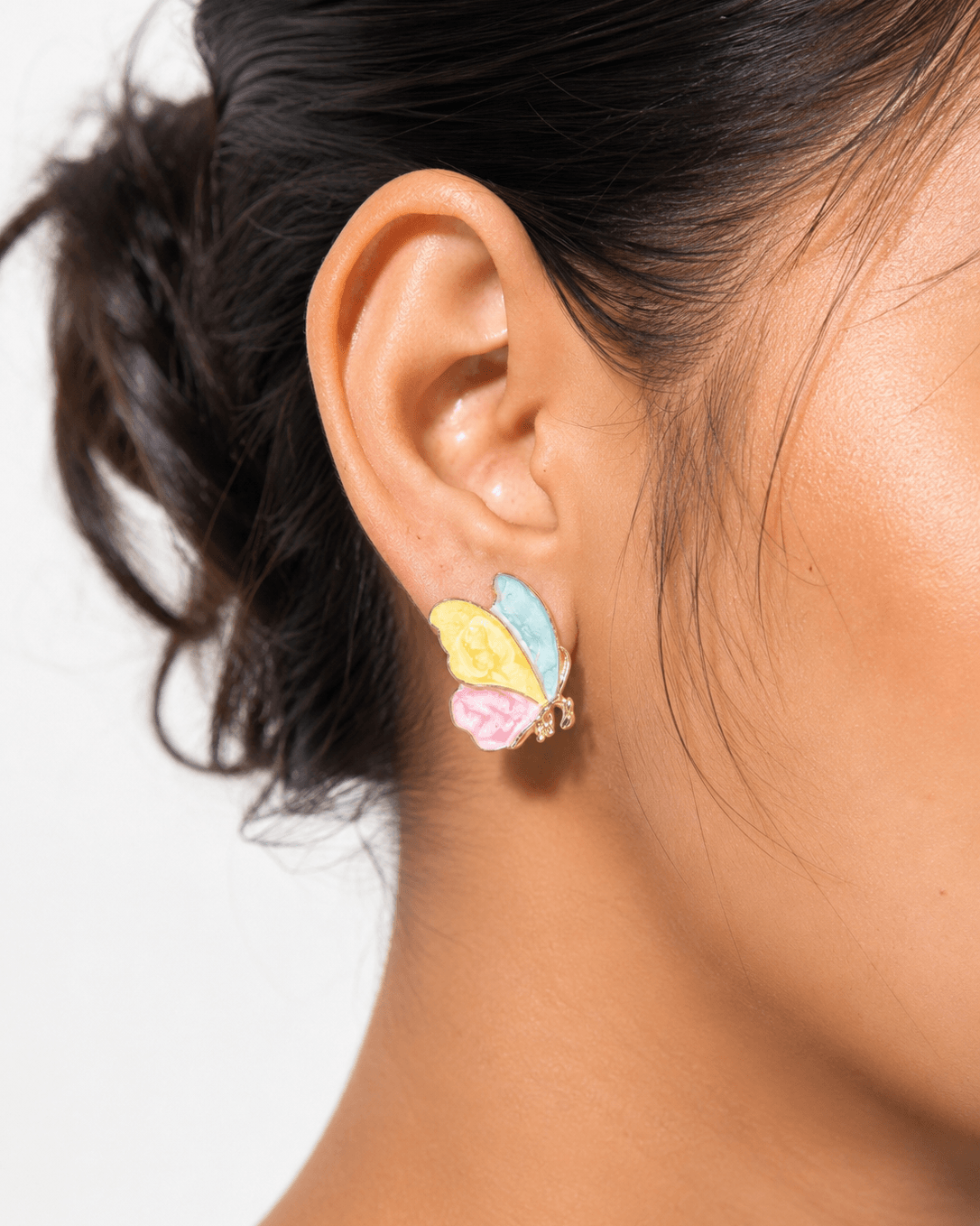Pastel Flutter Studs