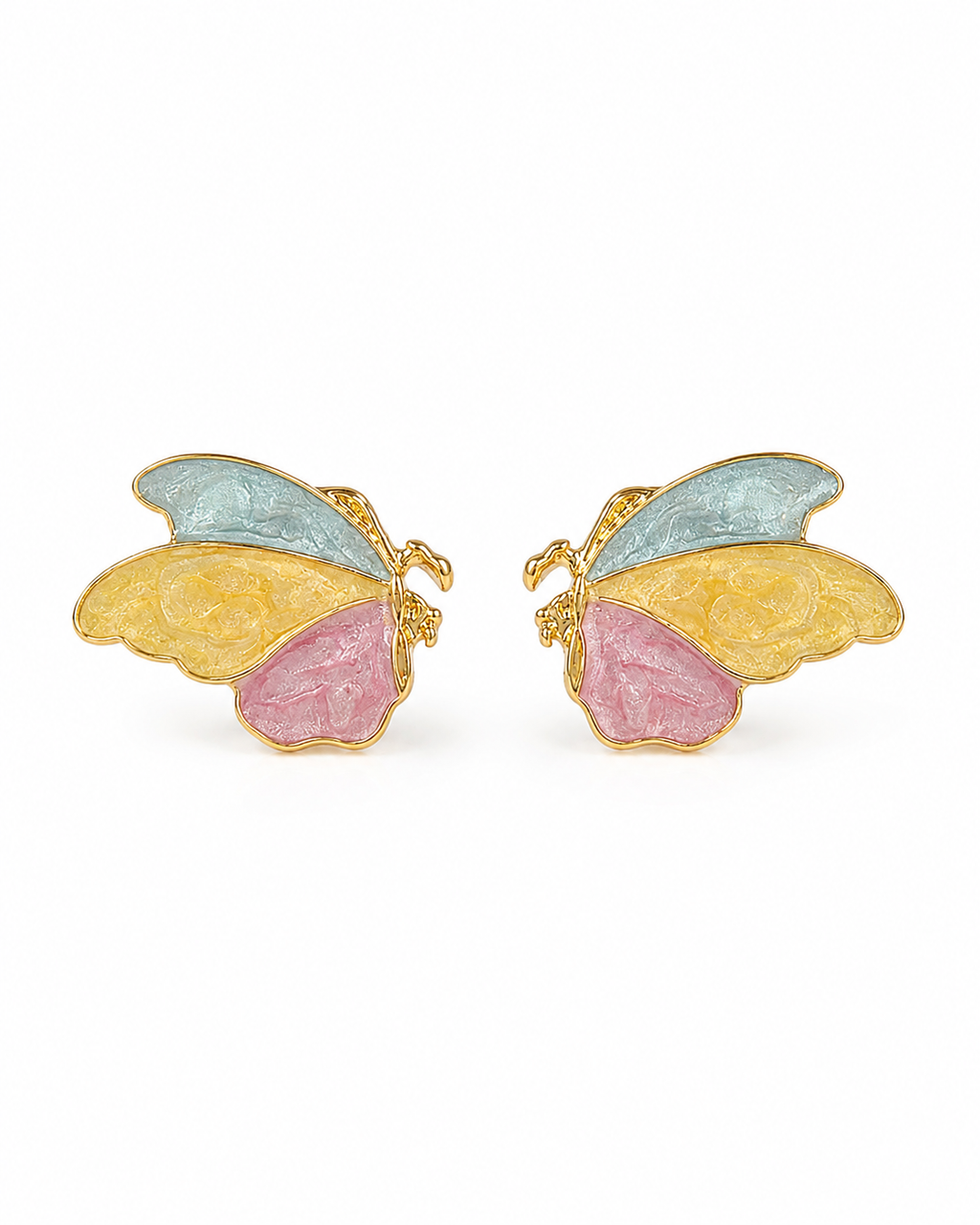 Pastel Flutter Studs