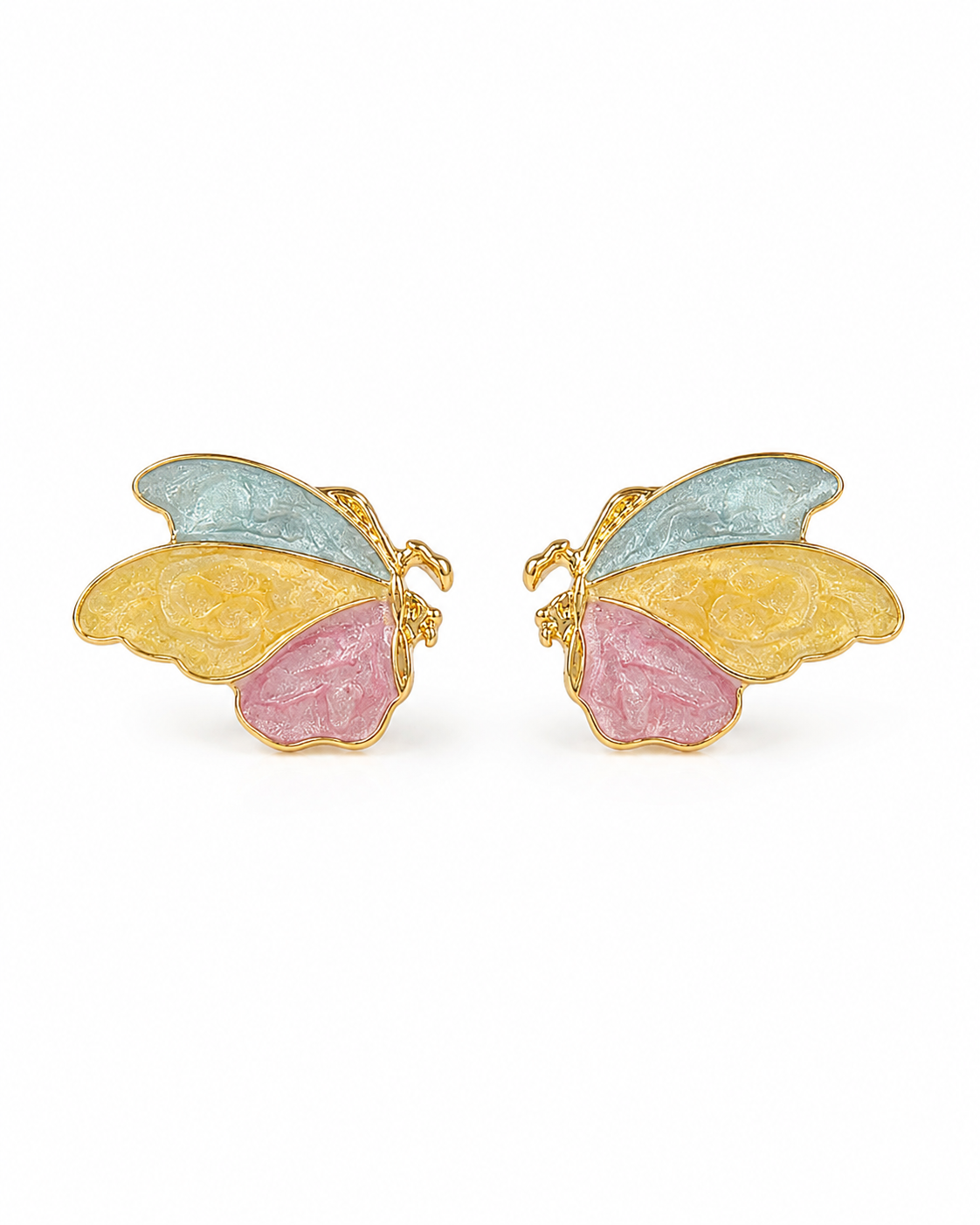 Pastel Flutter Studs