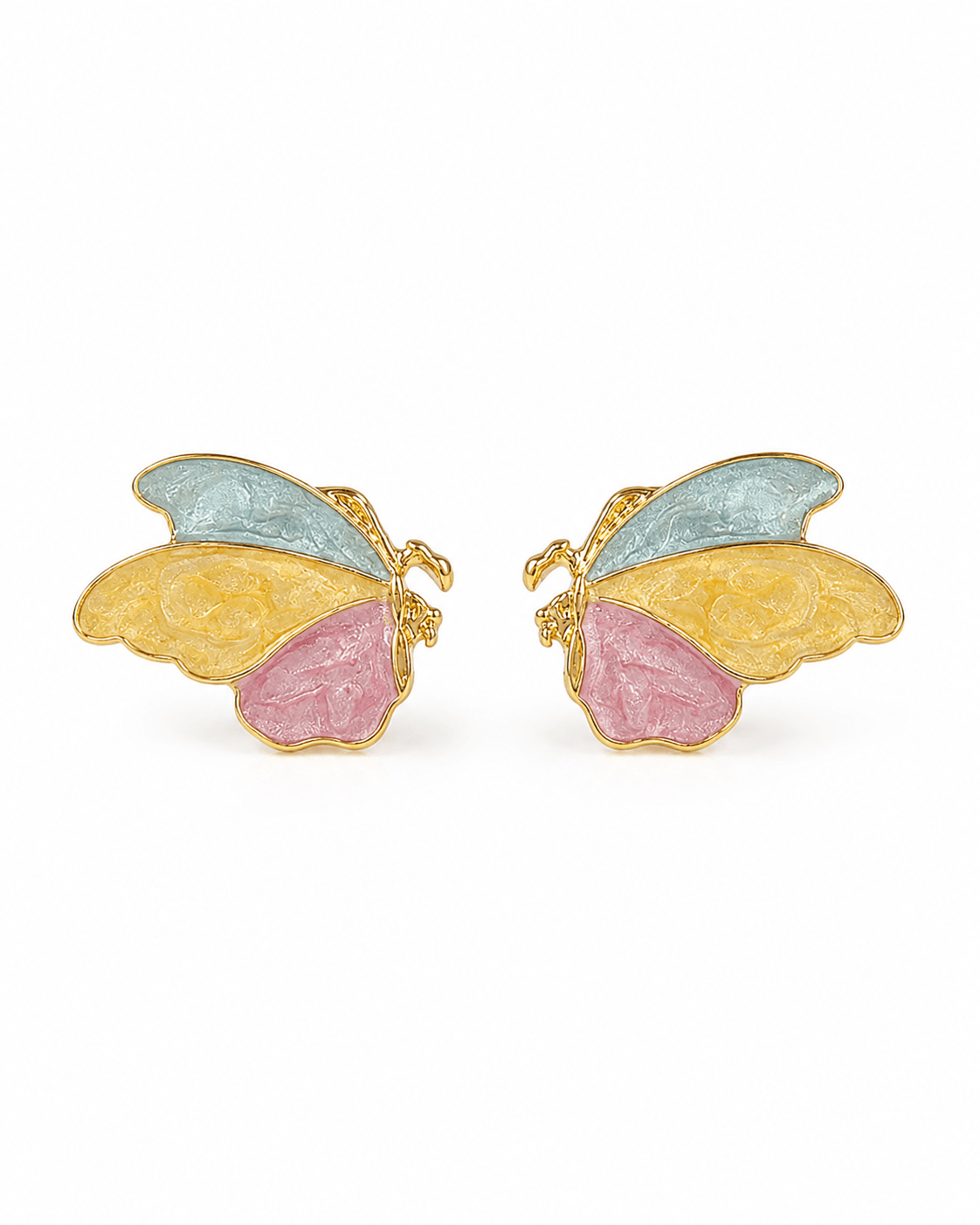 Pastel Flutter Studs