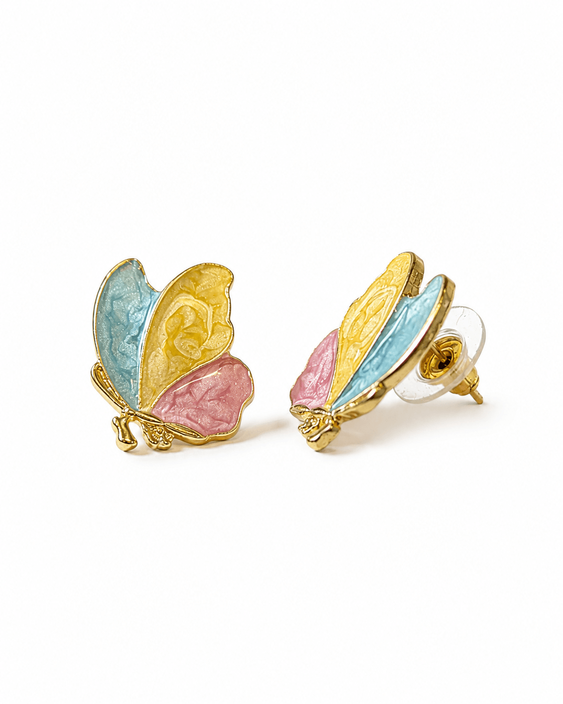 Pastel Flutter Studs