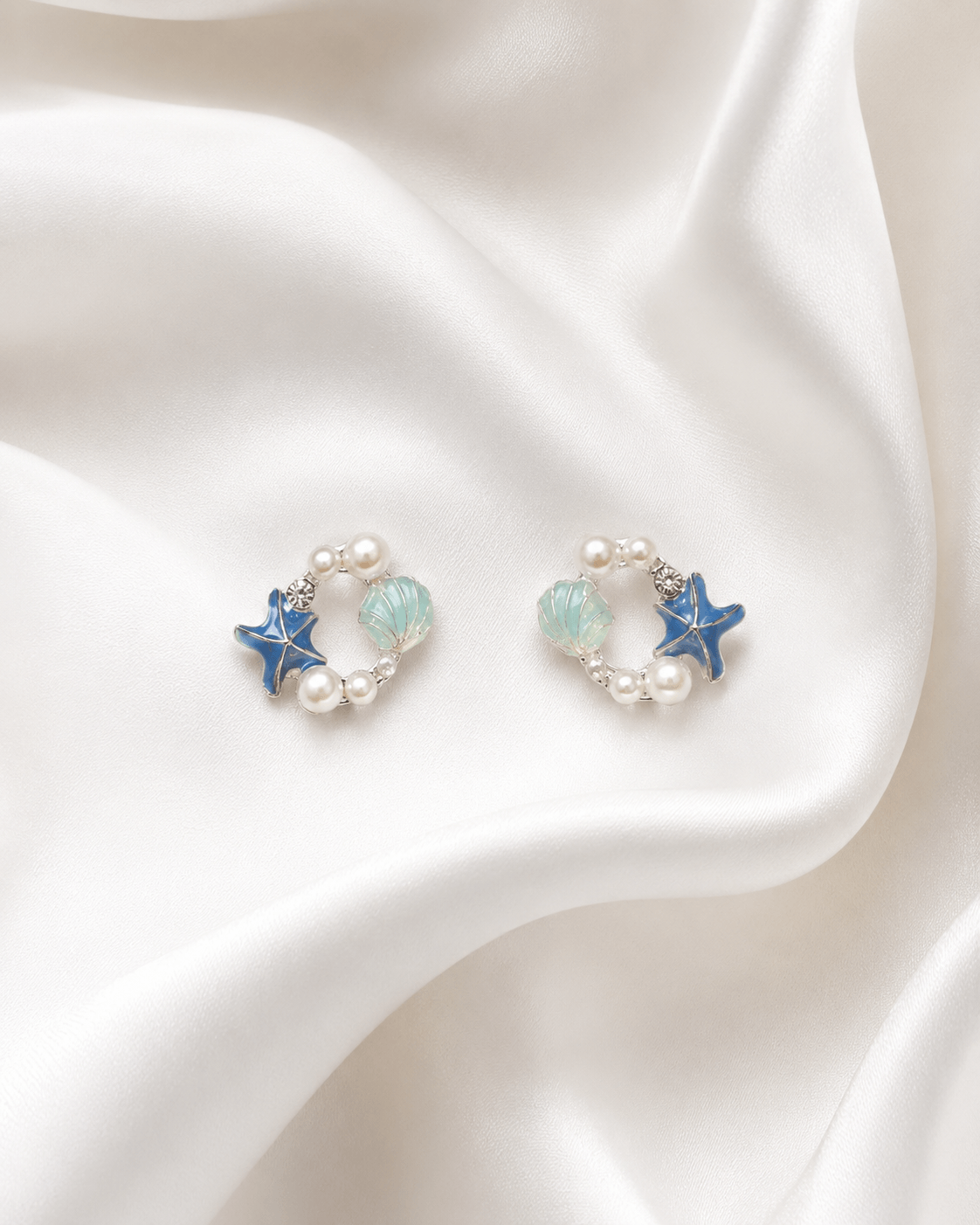 🌊 Ocean Pearl Earrings