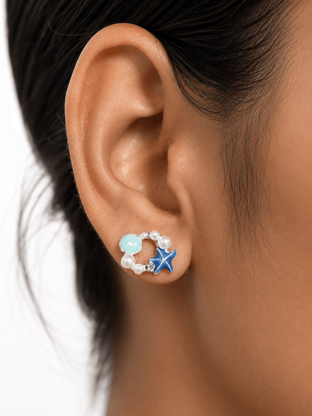 🌊 Ocean Pearl Earrings