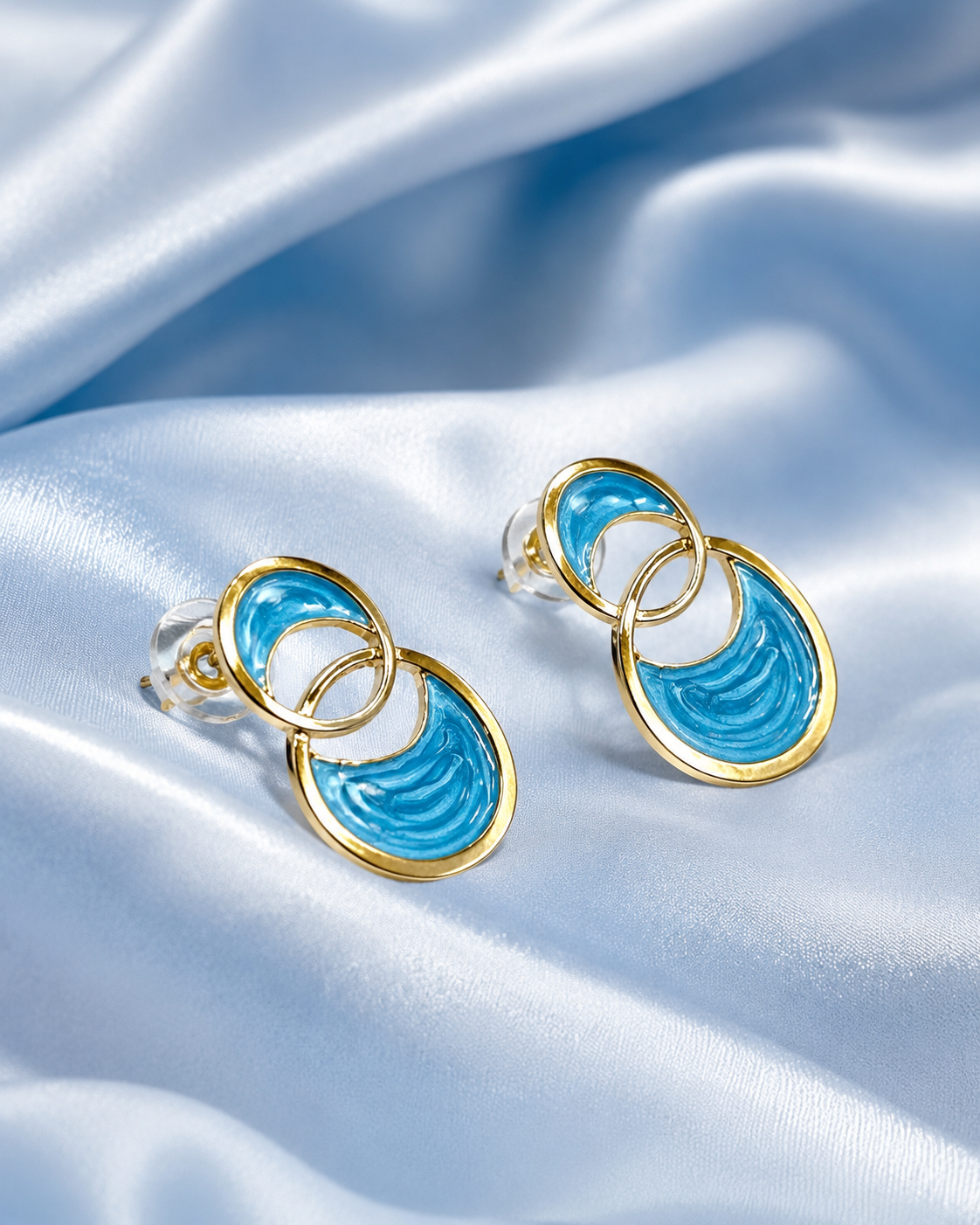 Ocean Loop Earrings