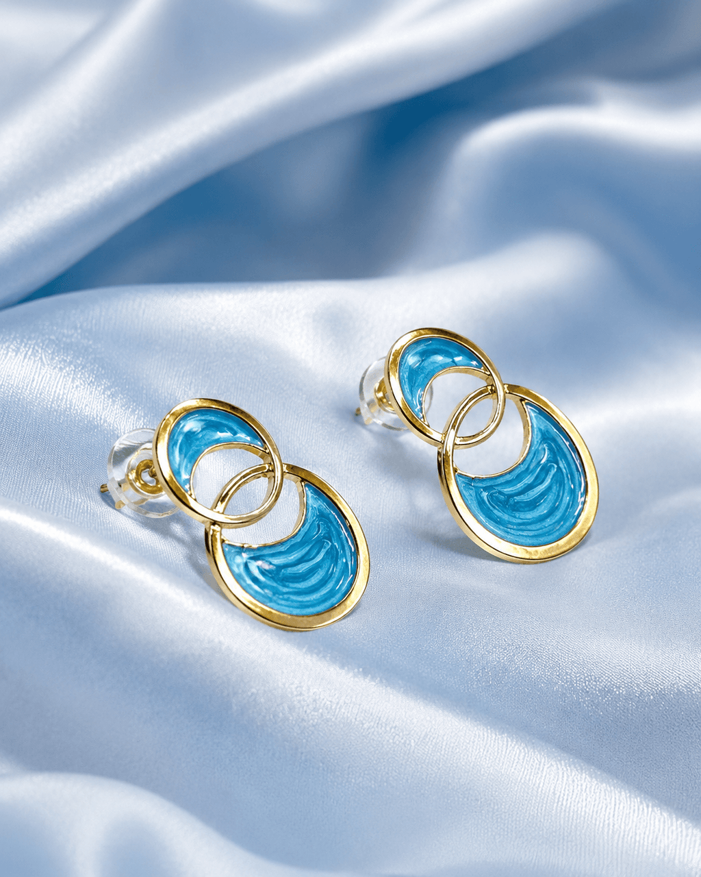 Ocean Loop Earrings