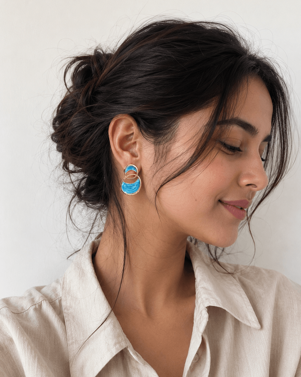 Ocean Loop Earrings