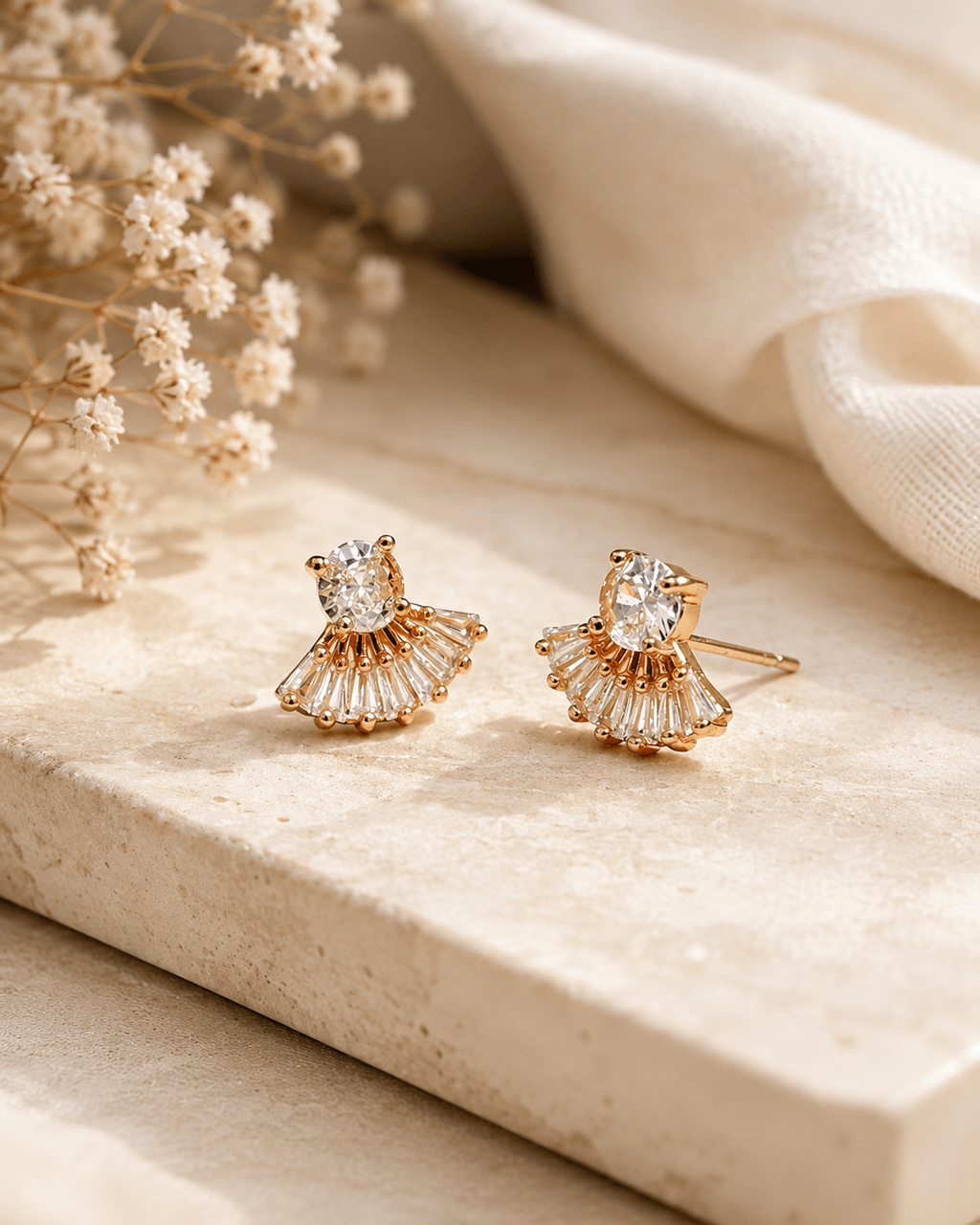 Aurora Spark Stud Earrings