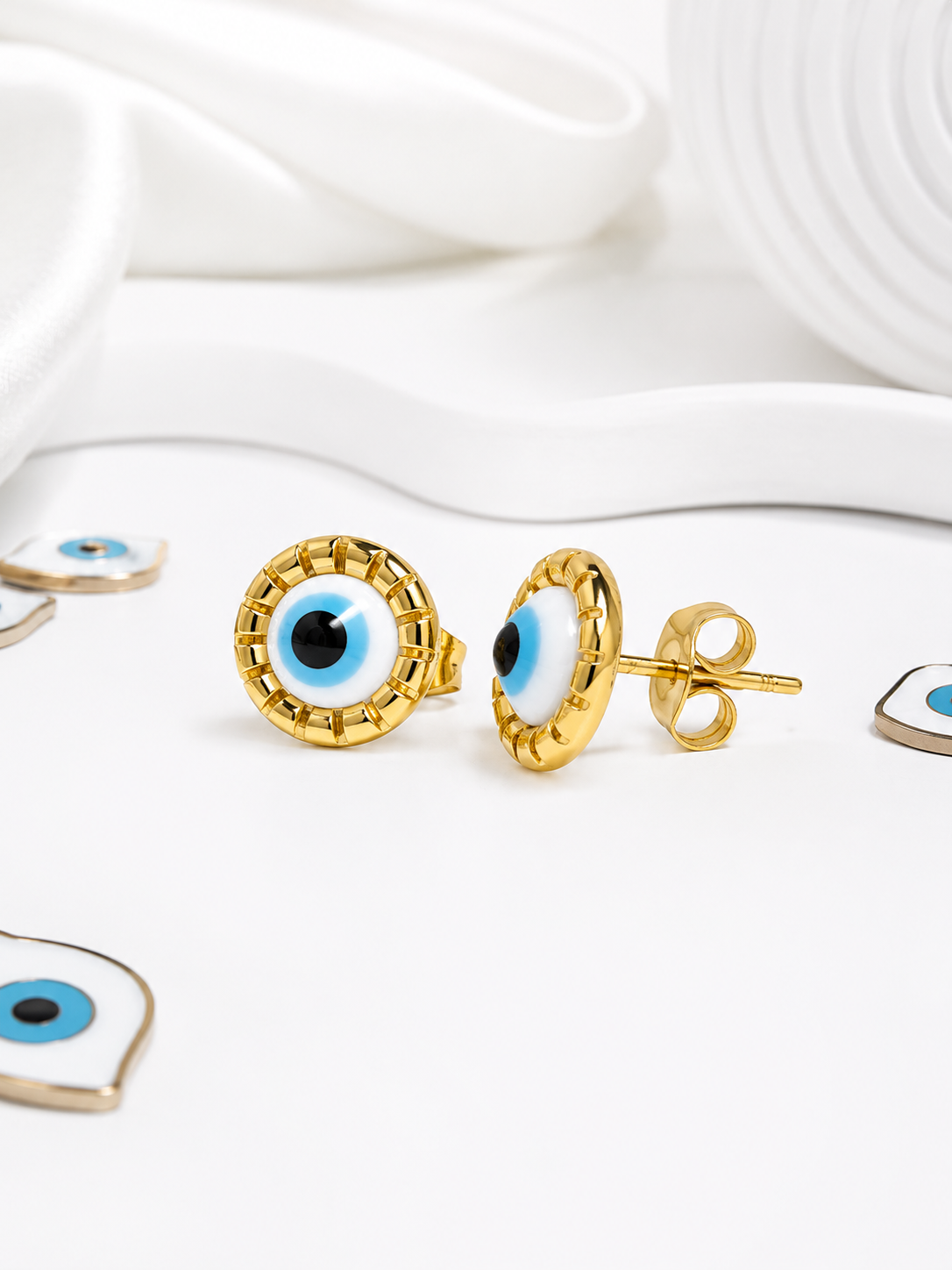 Everyday Evil Eye Studs