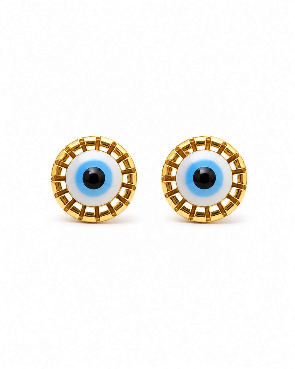 Everyday Evil Eye Studs