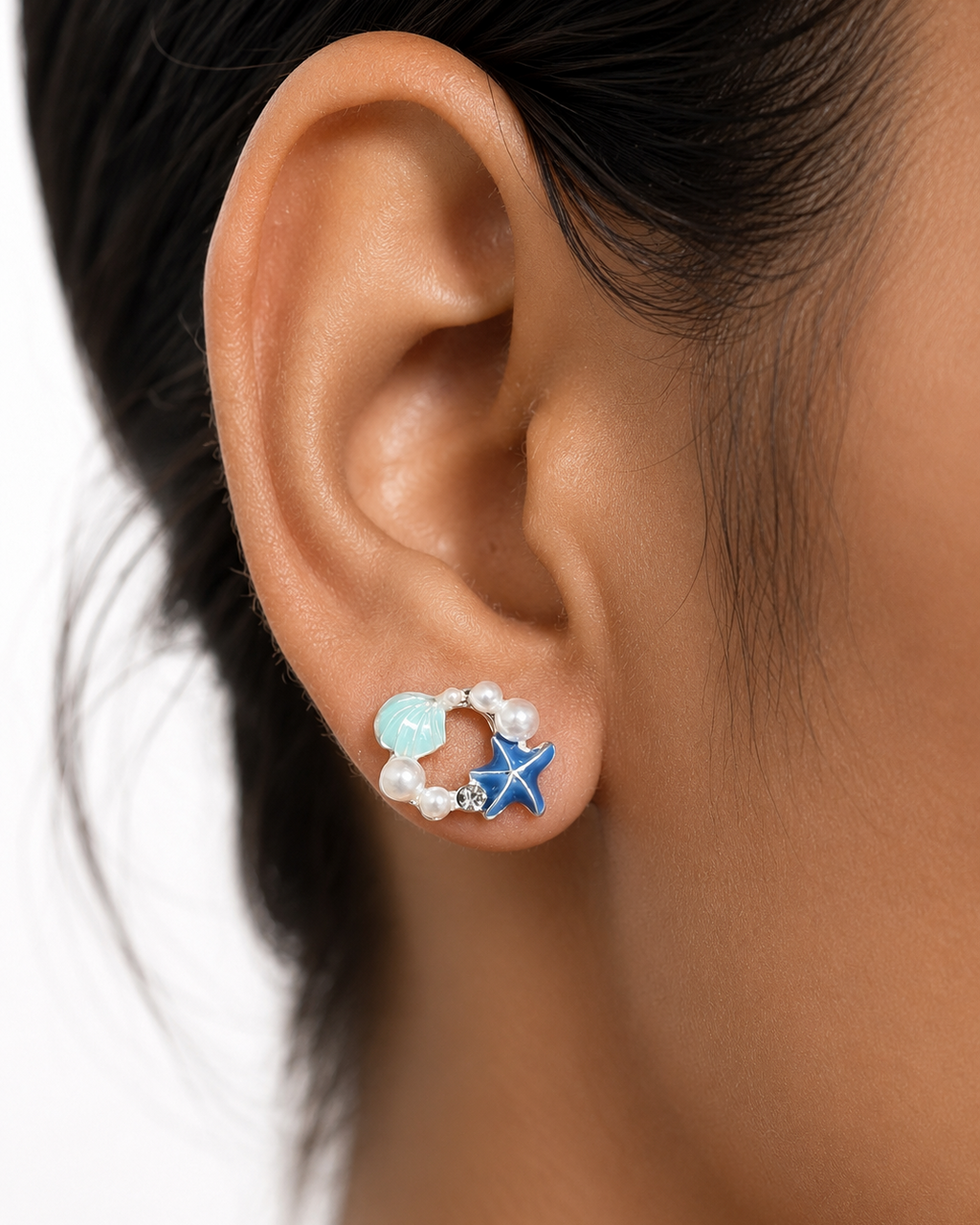 🌊 Ocean Pearl Earrings
